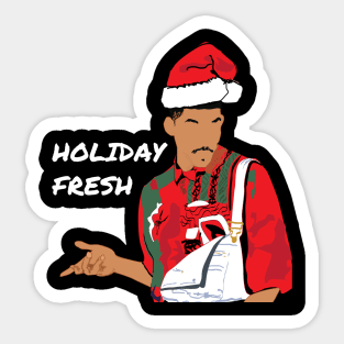 Holiday Fresh Prince Sticker